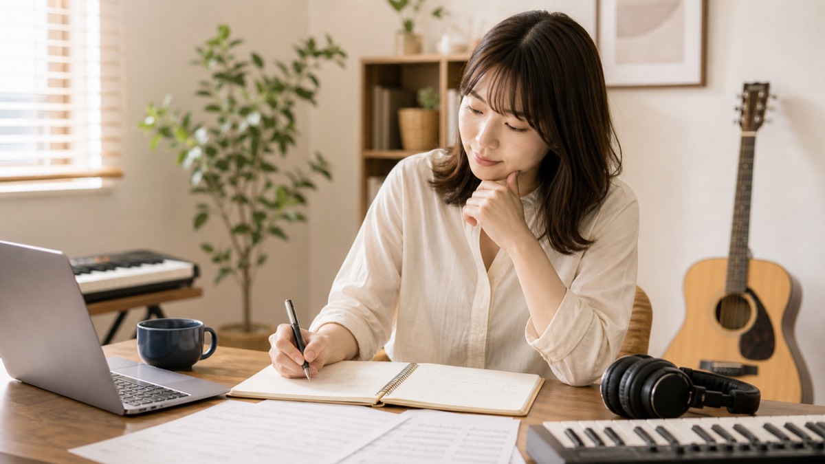 椿音楽教室と他の音楽教室を比較するときのイメージ